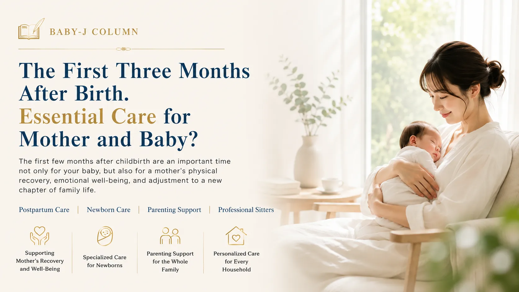 The First Three Months After Birth: Essential Care for Mother and Baby