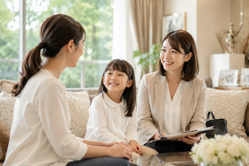 保護者との信頼関係も重要な仕事