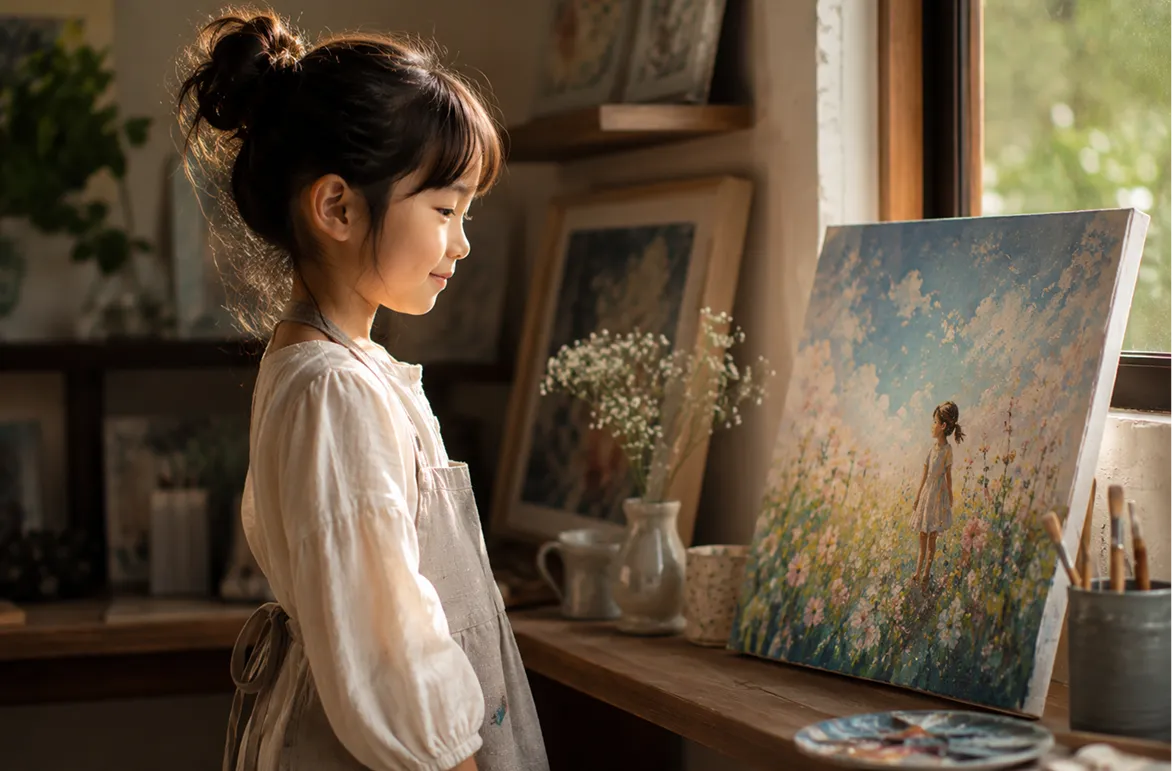 描き終えたその先を見つめて。次はどんな世界を見せてくれるのかな｜Baby-J 芸術・創造